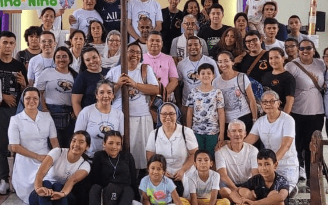 Jóvenes peregrino: Inspiradora caminata de la Vicaría de San Pablo