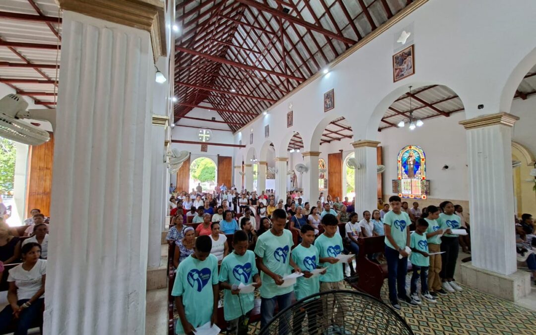 Los niños y jóvenes de la Obra Social Sueños de Hogar Santa Genoveva celebran el Jubileo