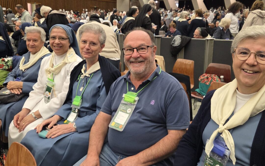 Cuatro Religiosas Angélicas participan en el Jubileo de la Vida Consagrada en Roma junto a más de 16 mil consagrados